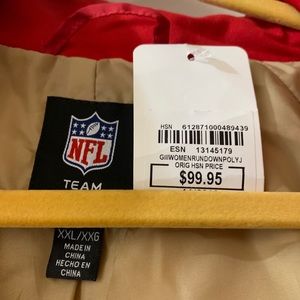 Never worn, new Women’s NFL jacket